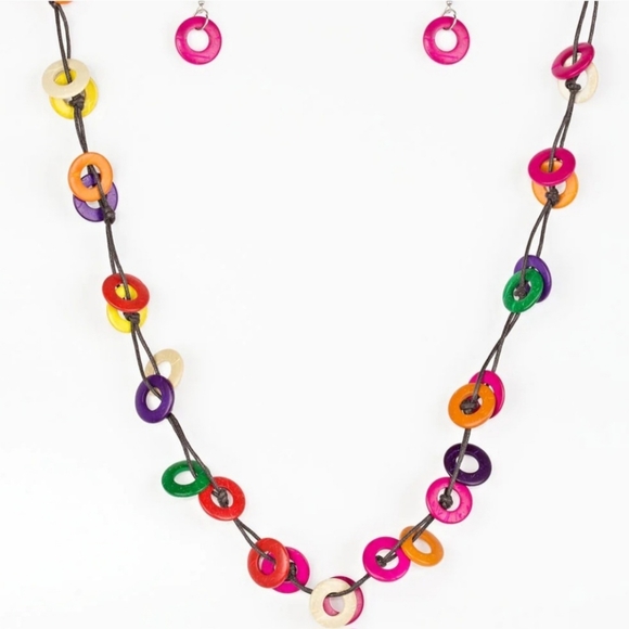 paparazzi Jewelry - 5 For $20! Paparazzi Necklace ~ Waikiki Winds - Multi